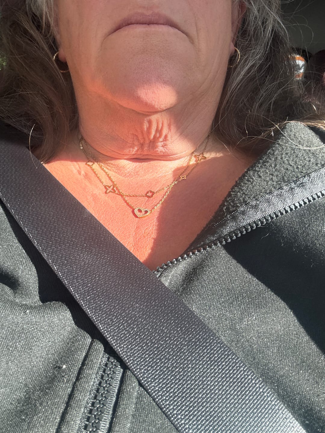 Customer photo review of Fancy Clover Kette | 18K vergoldet