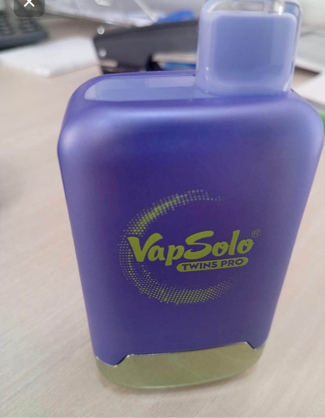 Customer photo review of VAPSOLO TWINS PRO 50K | Doble Sabor