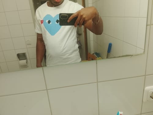 Customer photo review of "CDG" Shirts (viele)