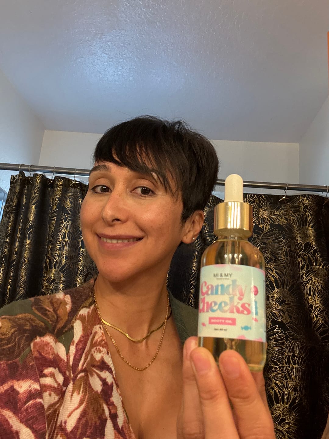 Customer photo review of Candy Cheeks Booty Oil