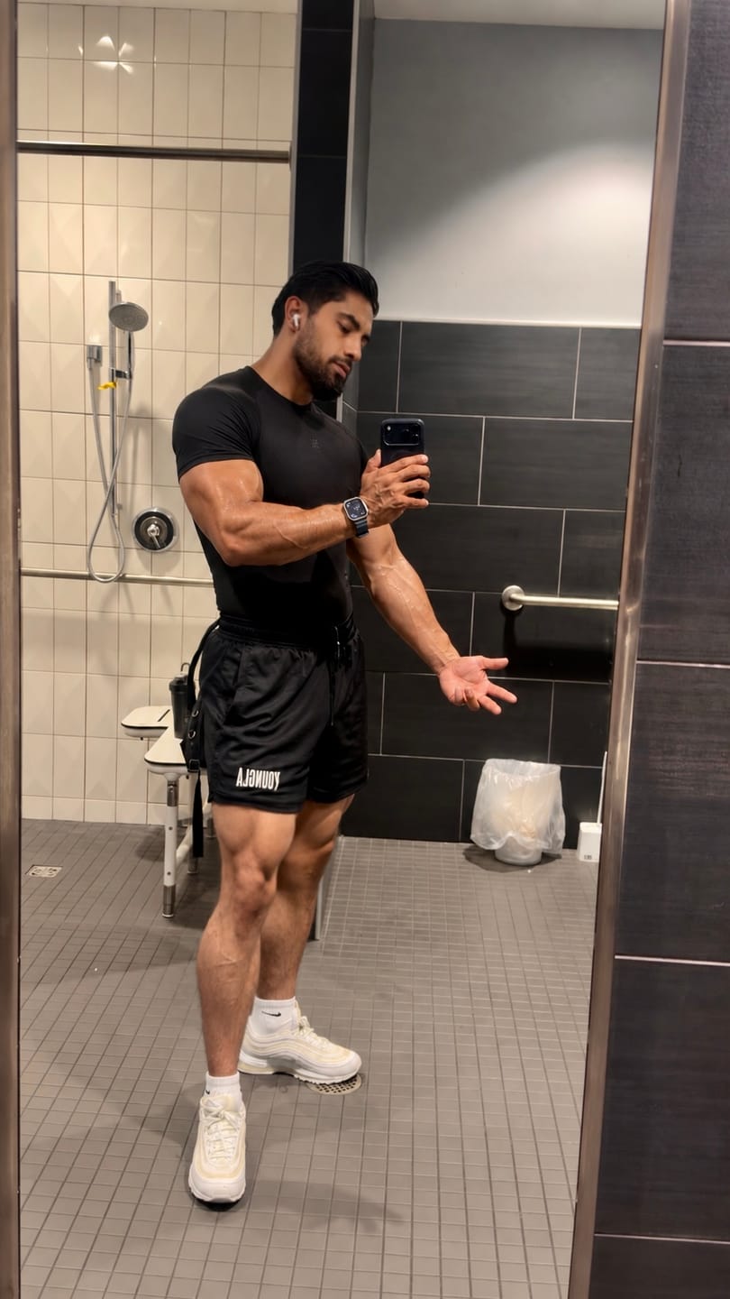 Customer photo review of 4339 - Forme Compression Tees