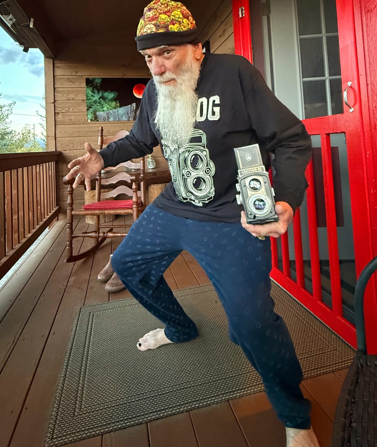 Customer photo review of Analog Vintage Long Sleeve Tee