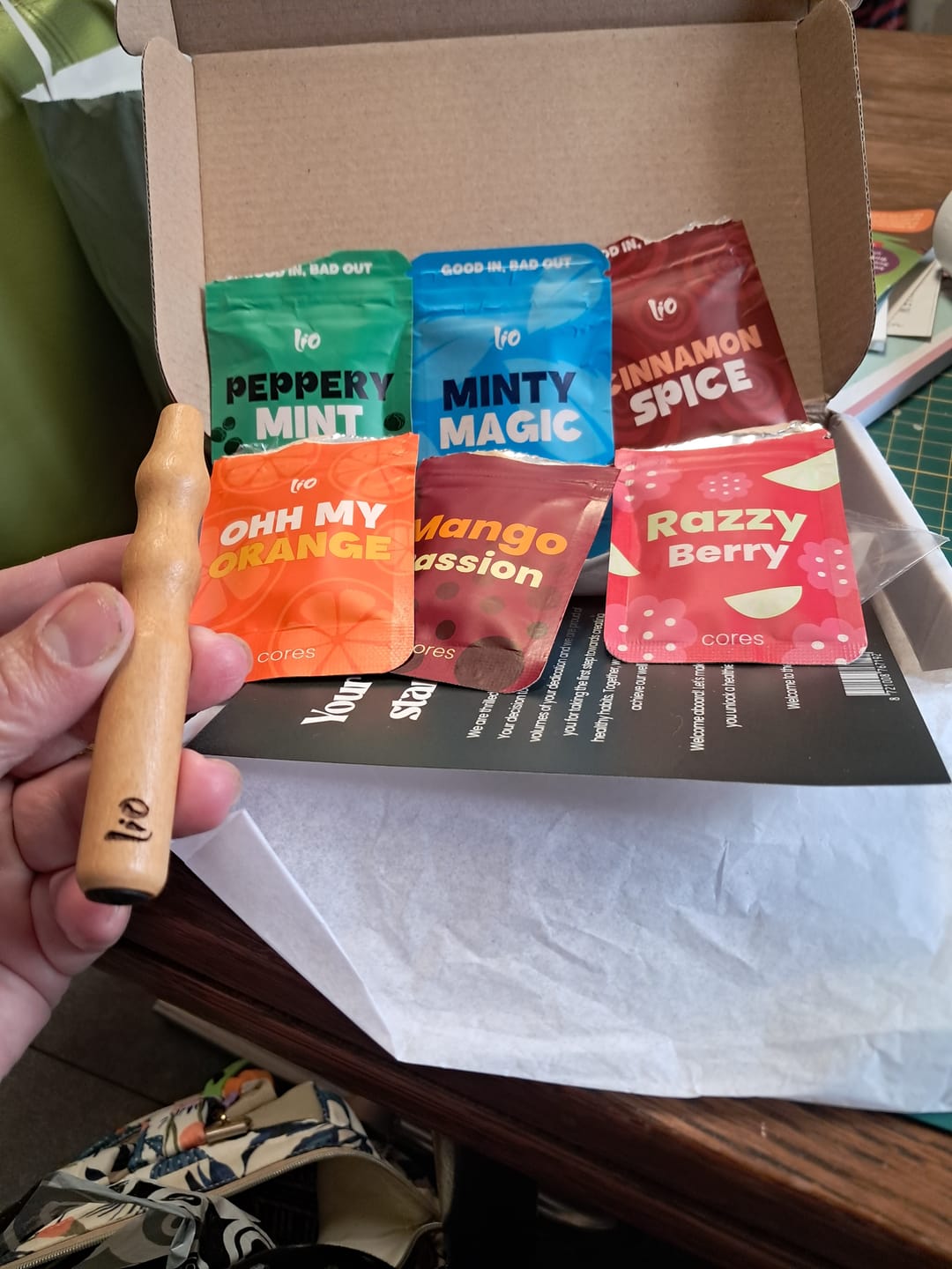 Customer photo review of Lio Starterpack
