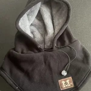 Customer photo review of VarmeHuva™ – 3-i-1 beskyttelse mot kulde & vind