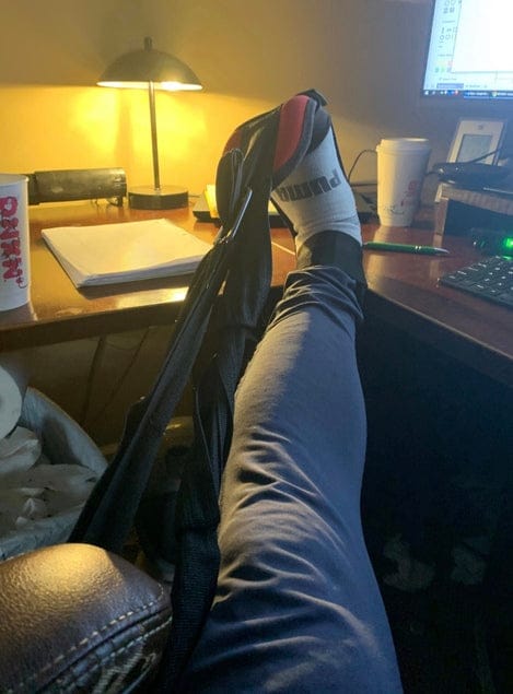 Customer photo review of Relieve Pain In 14 days with the Helvoro Stretching Strap