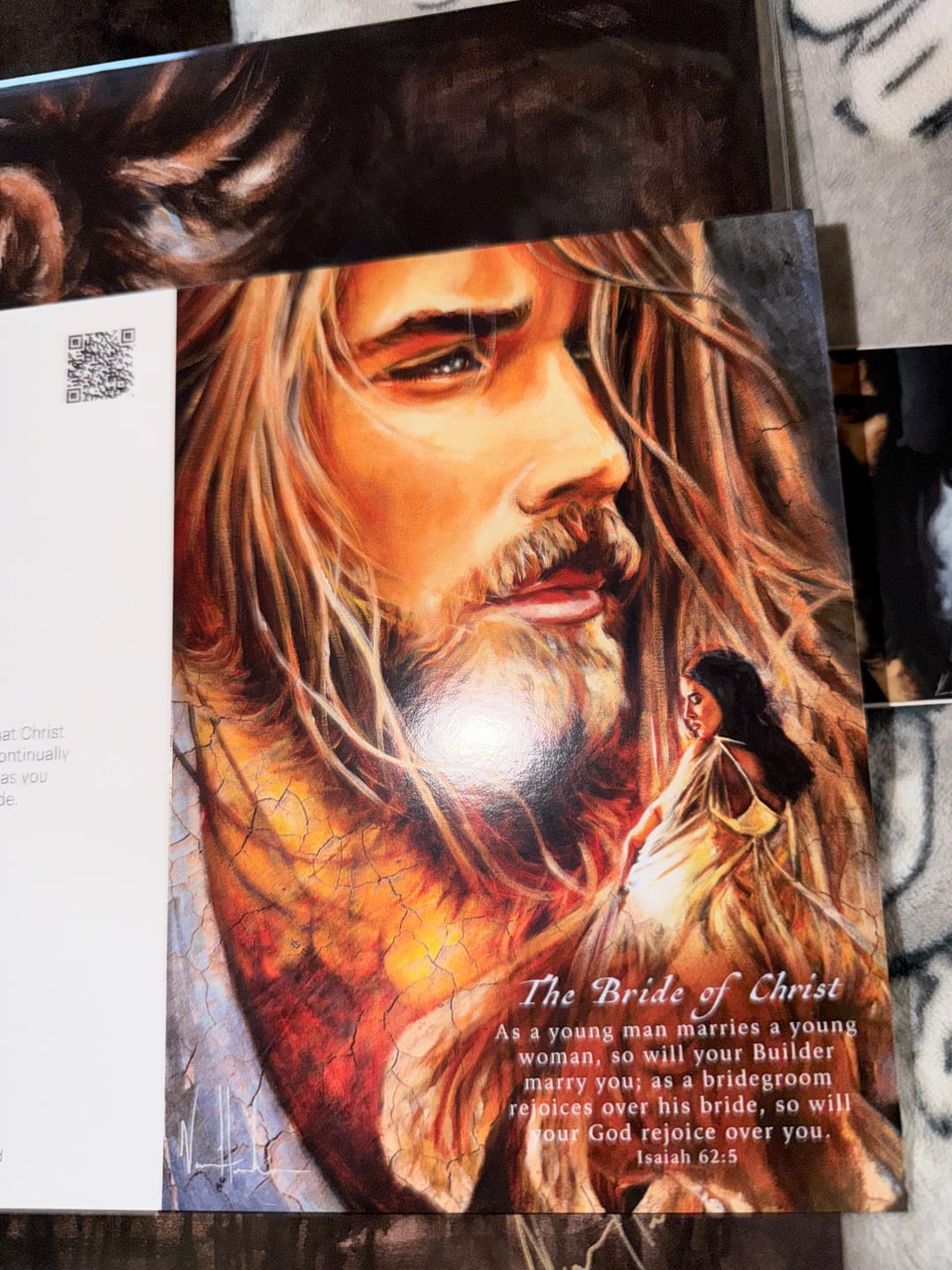 Customer photo review of The Bride of Christ Greeting Card