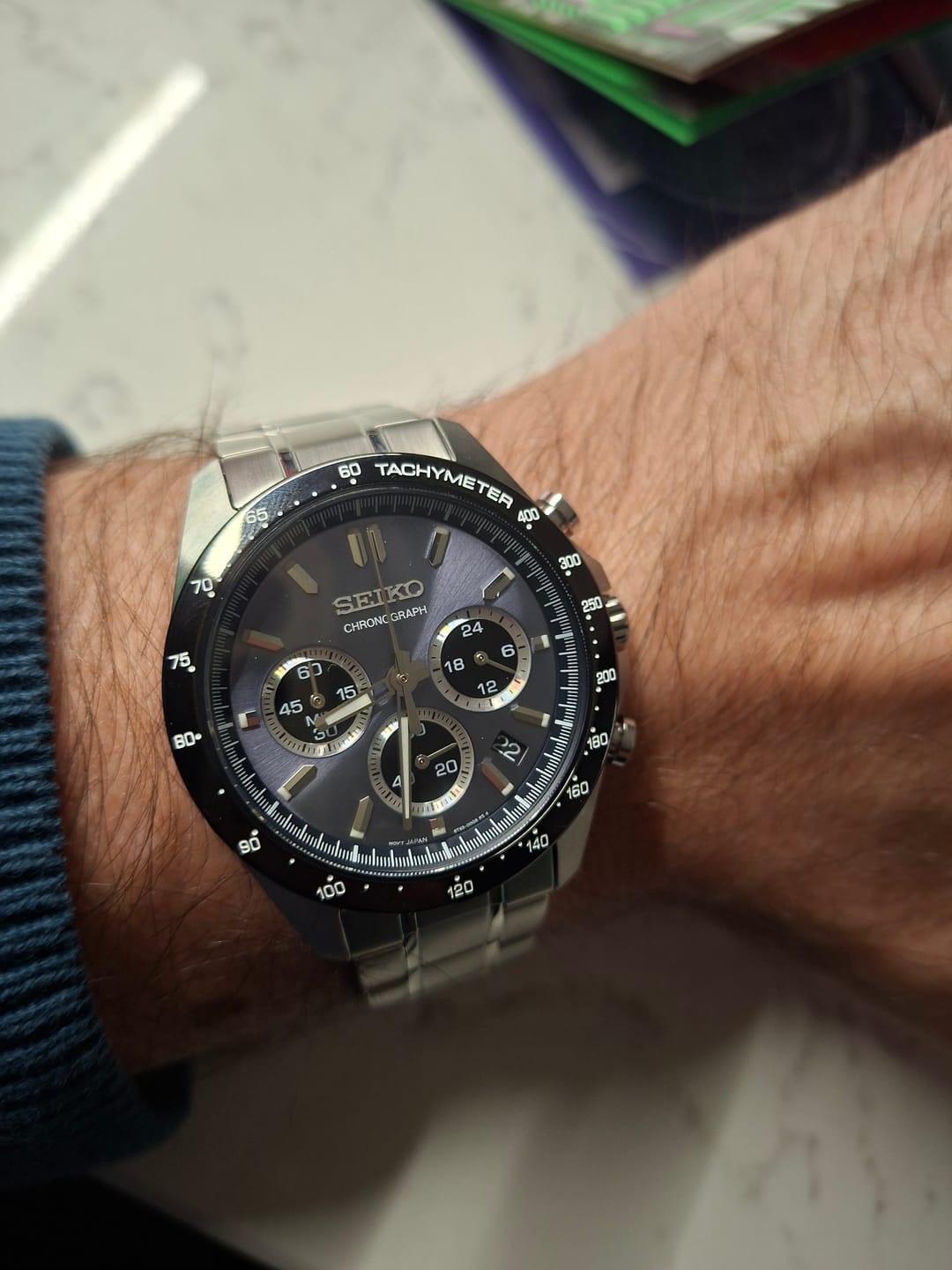 Customer photo review of Reloj Seiko SBTR027 Chronograph Quartz 42,2mm JDM