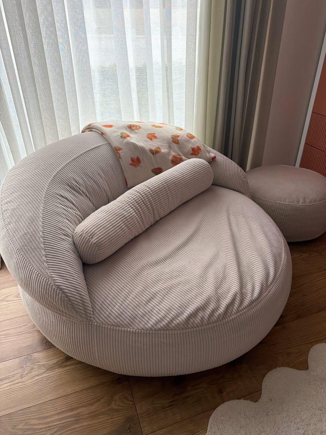 Customer photo review of Felix XL Puf Fildişi