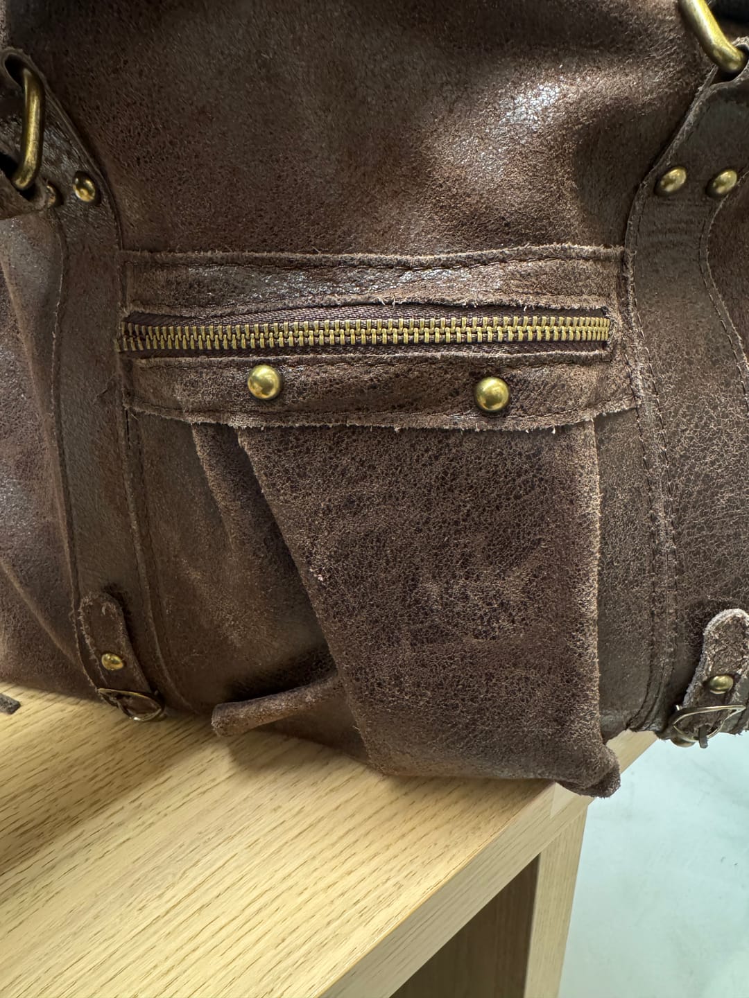 Customer photo review of It girl bag espresso martini