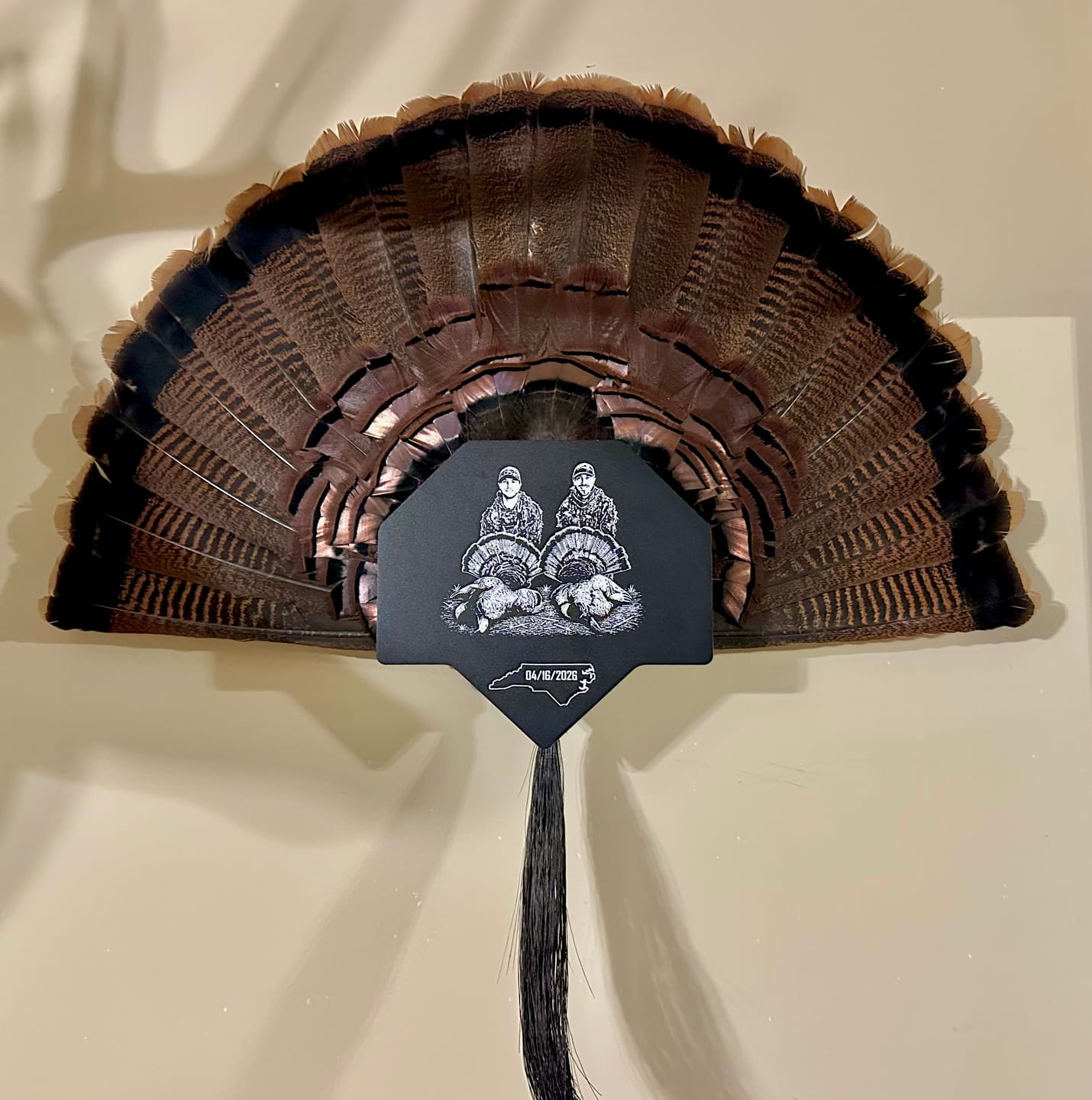 Customer photo review of FeatherLok | Turkey Mount
