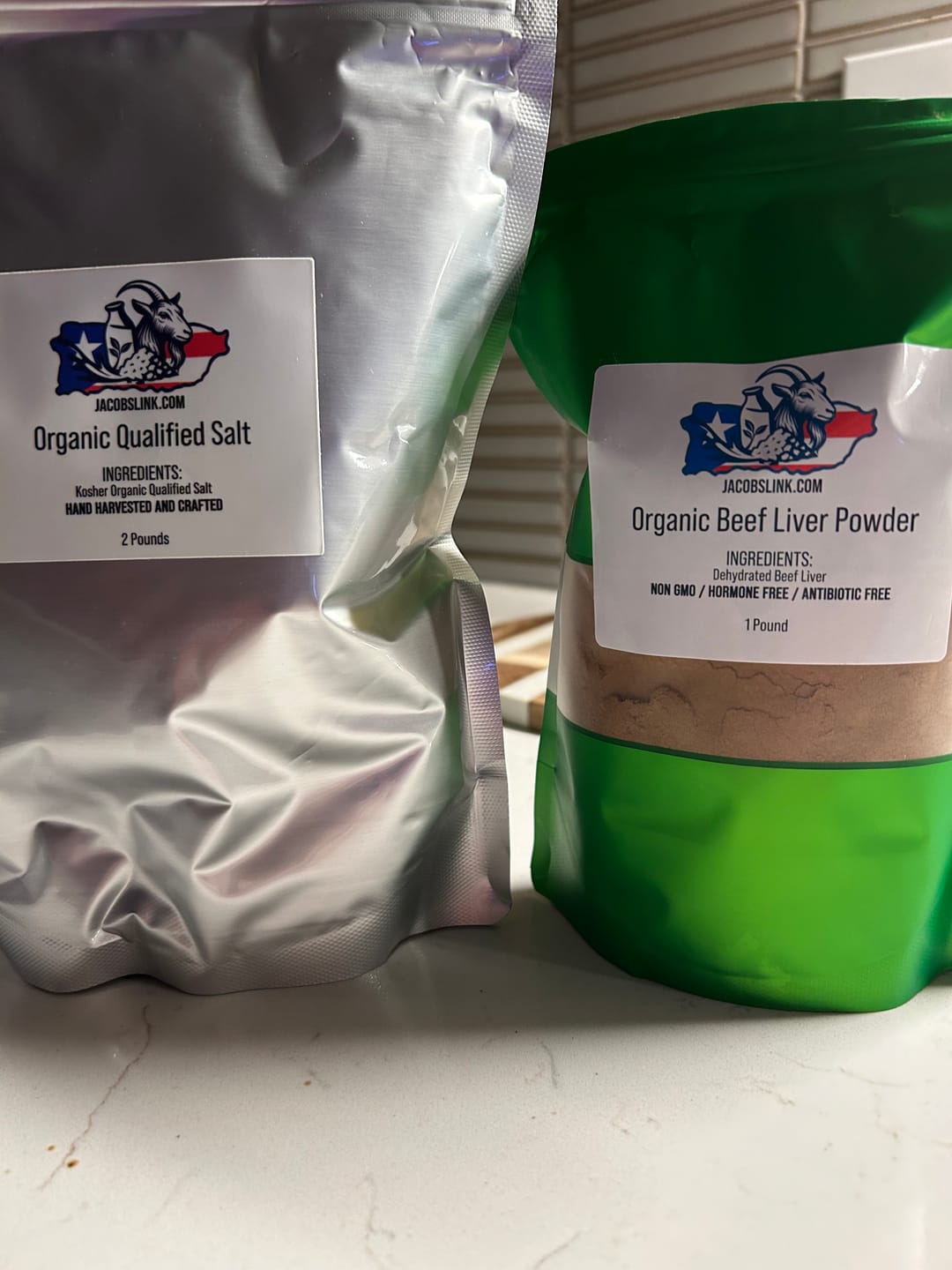 Customer photo review of Beef Liver + Salt Package
