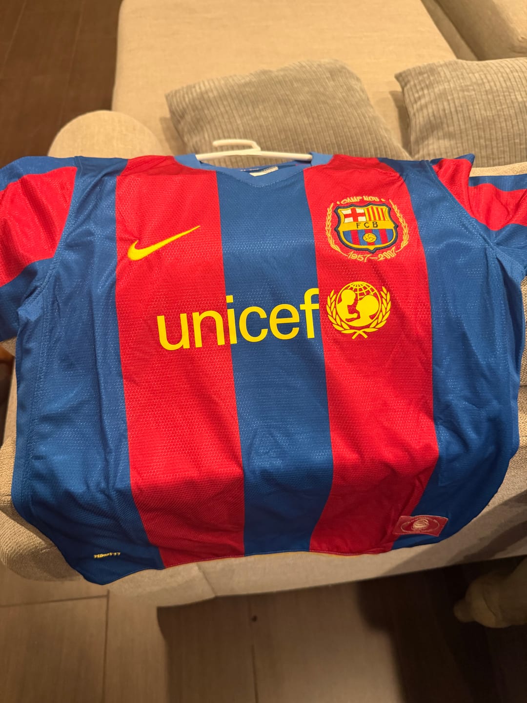 Customer photo review of Barcelona 07/08 Home Kids