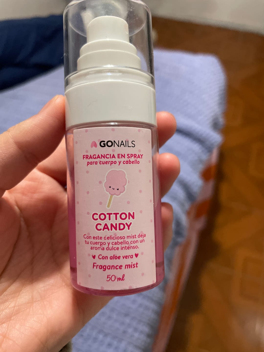 Customer photo review of Fragancia Corporal - Cotton Candy