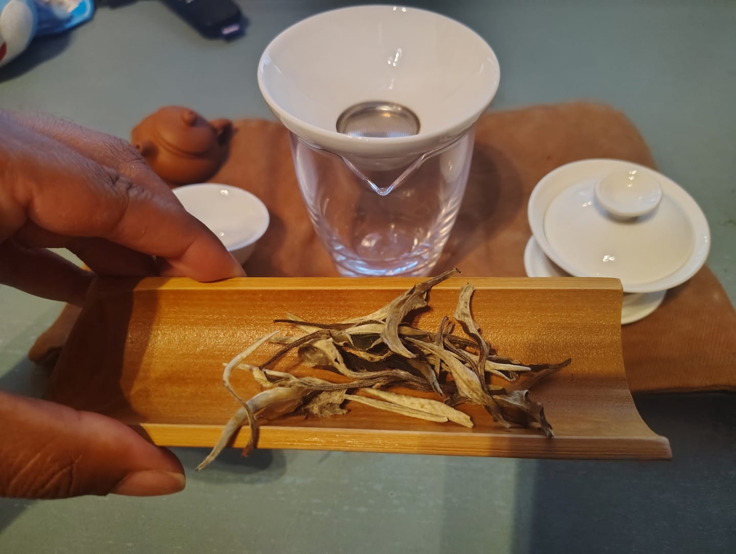 Customer photo review of 2025 Yue Guang Mei Ren White Tea