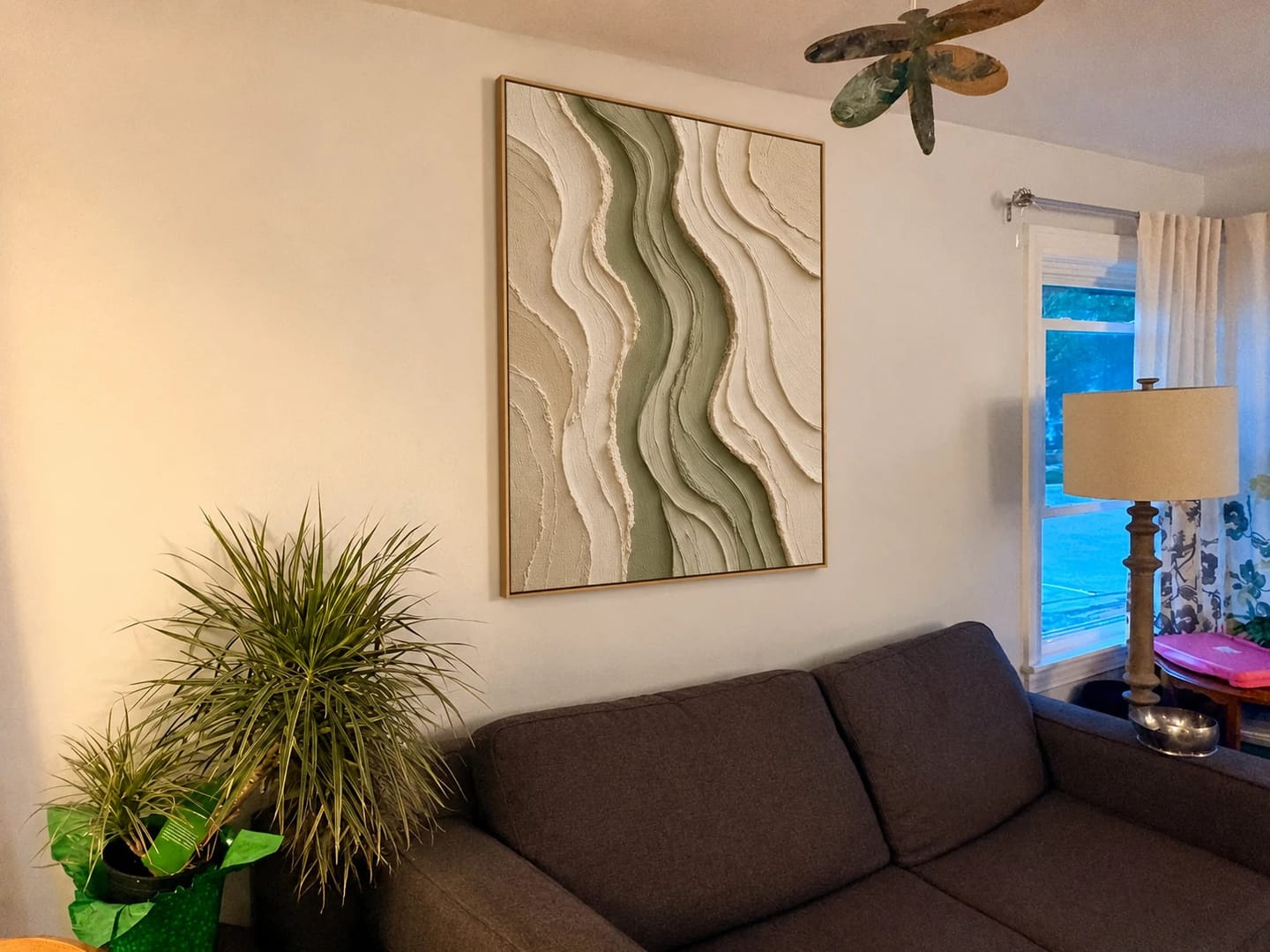 Customer photo review of Textured & Impasto Art｜Sage Flow Layers