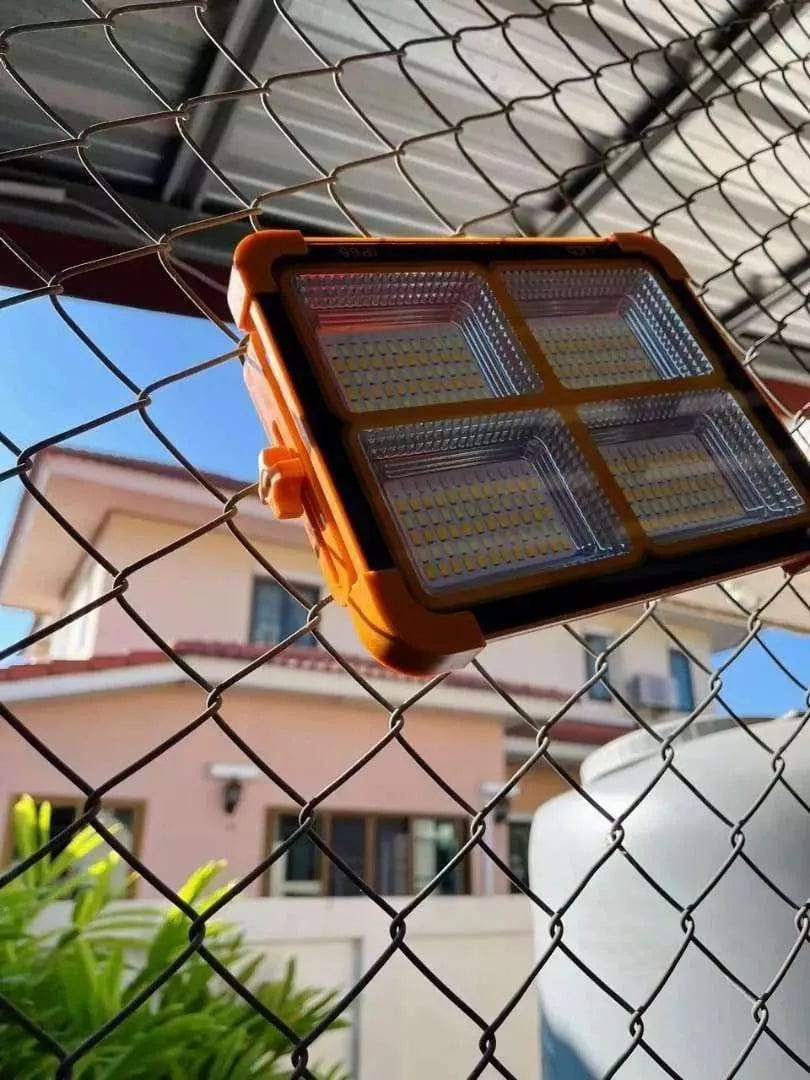 Customer photo review of Ranger® Portable Solar Emergency Light