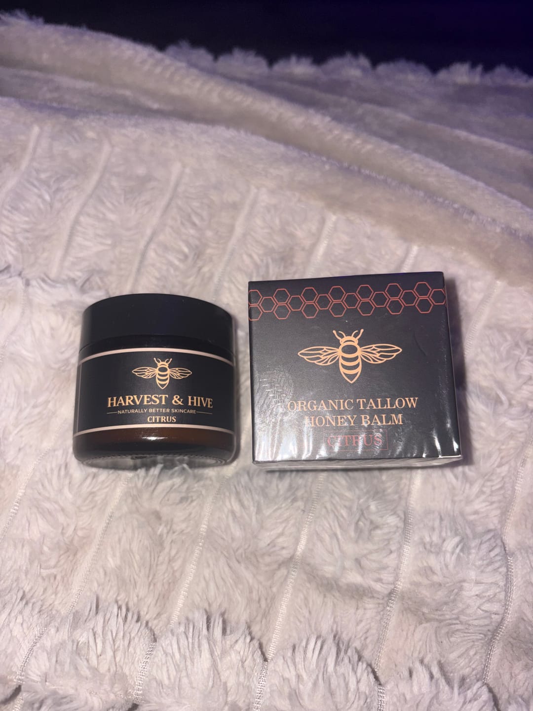 Customer photo review of Harvest & Hive™ Organic Tallow Balm - Made in the UK 🇬🇧