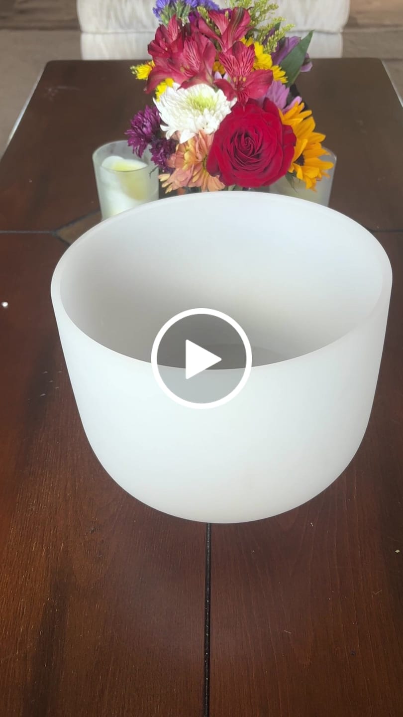 Customer video review of 10" THROAT CHAKRA 384.88Hz (Exact Pitch)