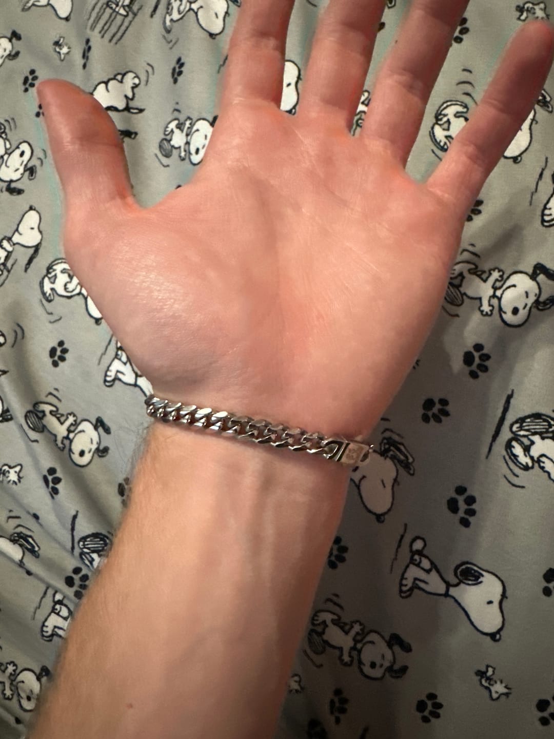 Customer photo review of CUBAN LINK BRACELET