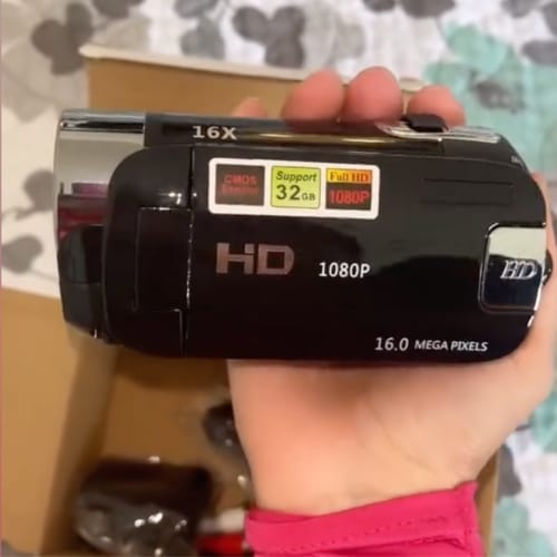 Customer photo review of RetroShot Retro Camcorder