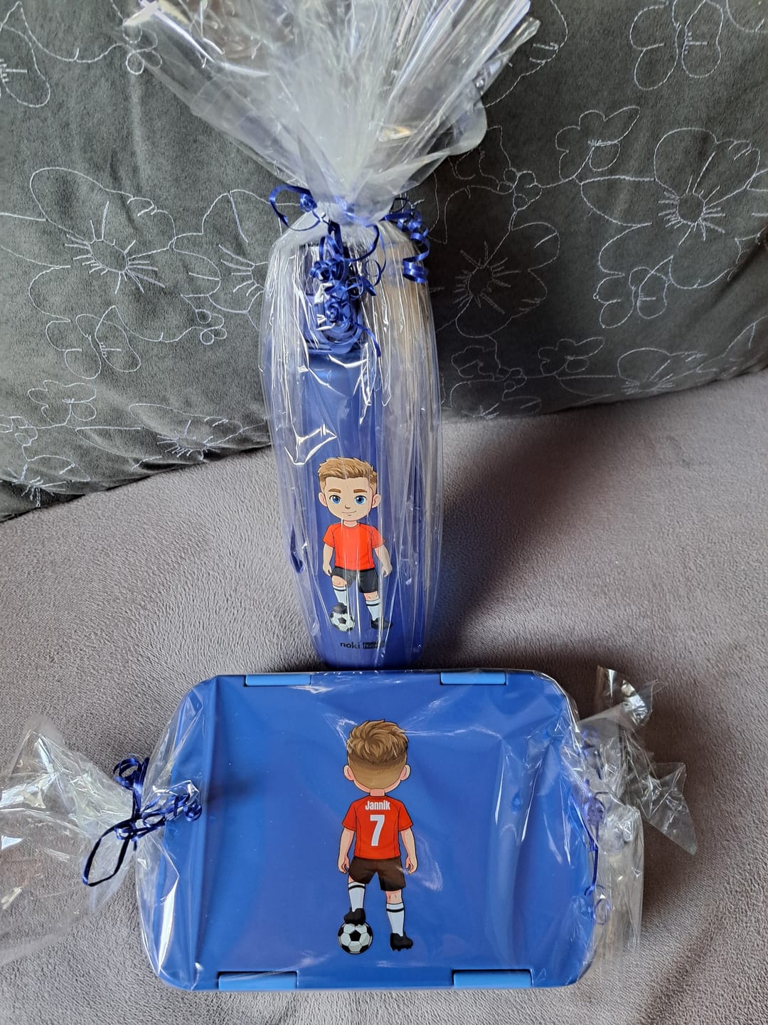Customer photo review of Fußball-Trinkflasche 650ml