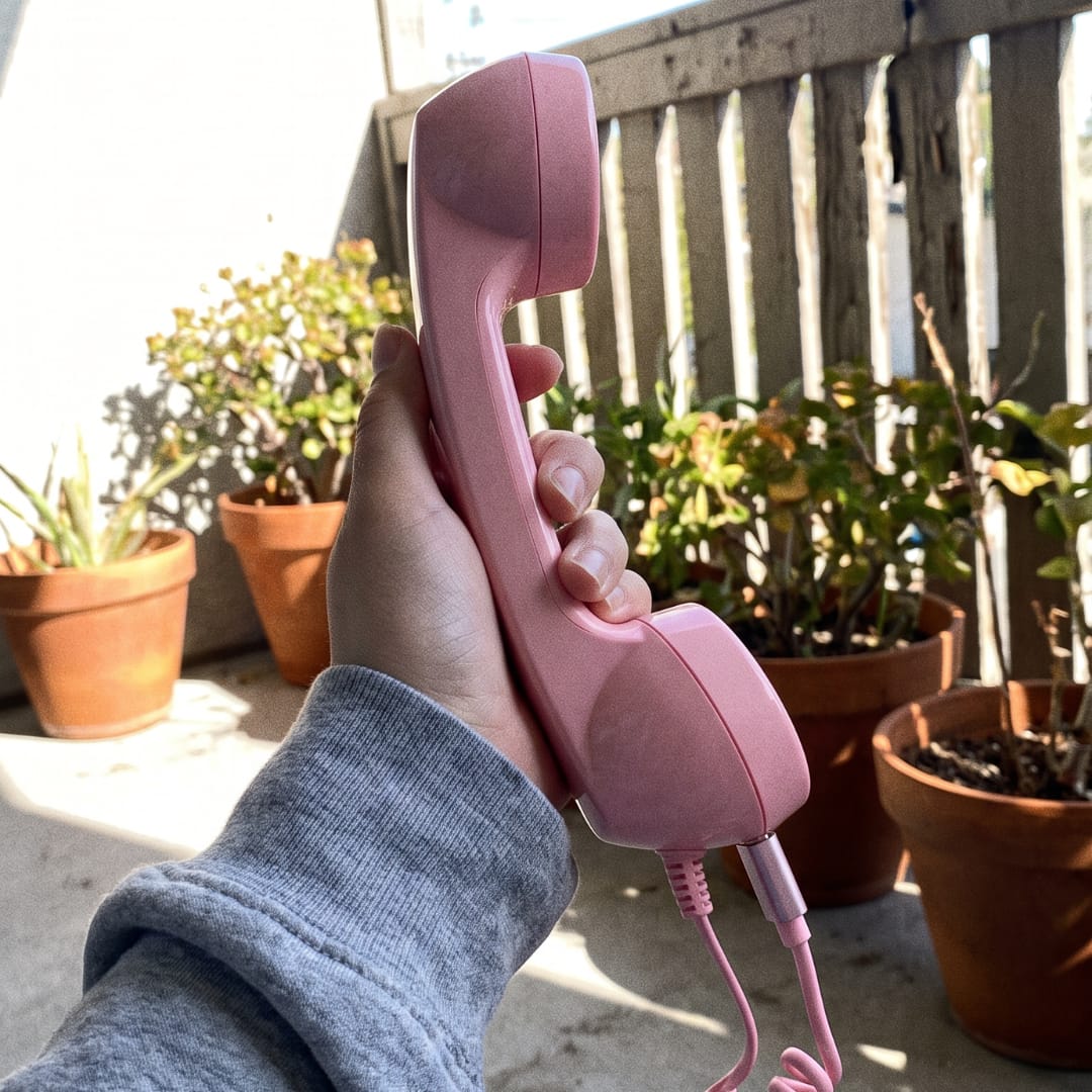 Customer photo review of Telefono Retro Senza Fili