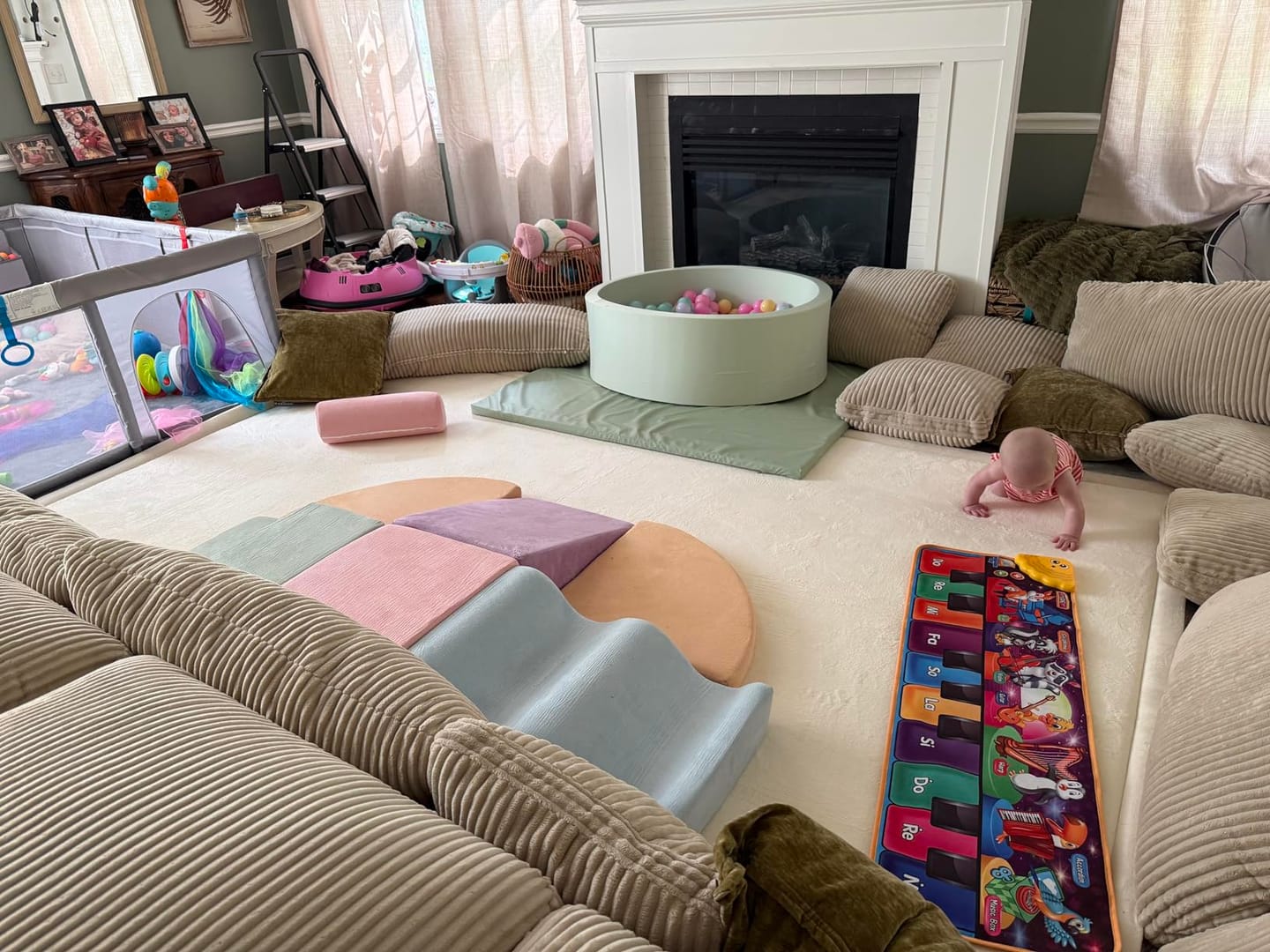 Customer photo review of Huggello™ - Alfombra de Juego Antigolpes