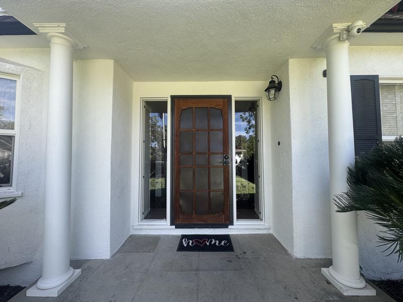 Customer photo review of TENONER Bronze Steel Exterior Security Screen Door