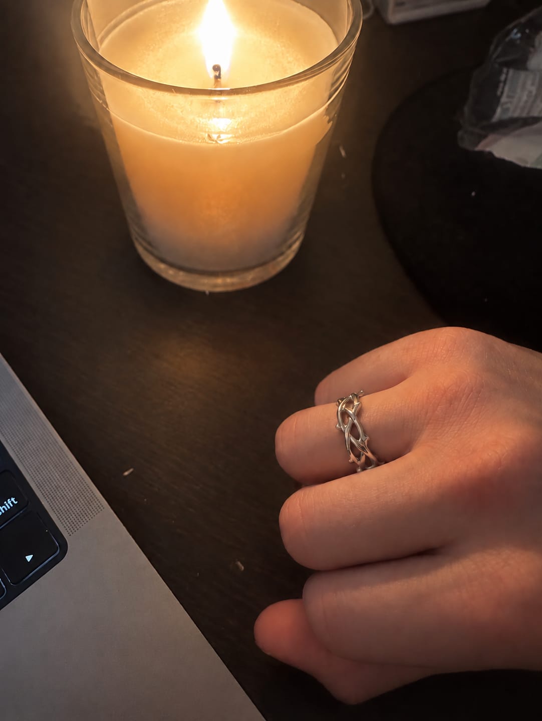 Customer photo review of Crown Of Thorns Ring
