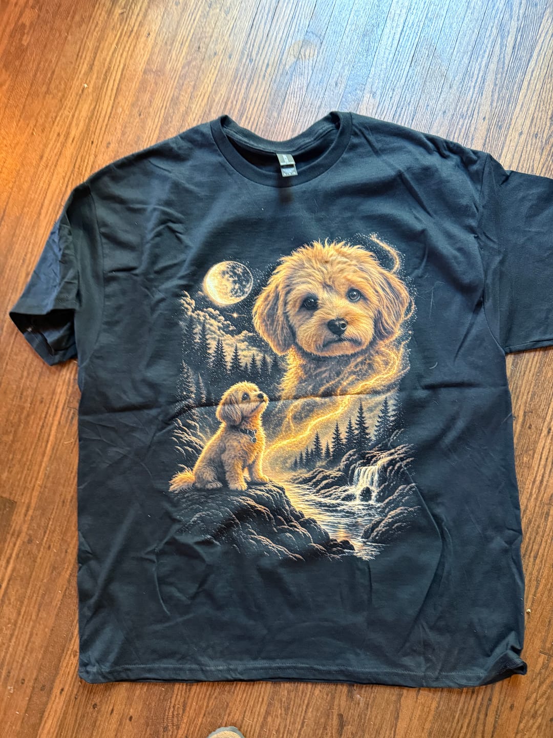 Customer photo review of Pet Art | Custom T-shirt