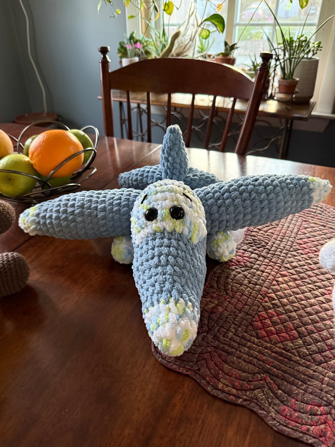 Customer photo review of Crochet Airplane Pattern PDF