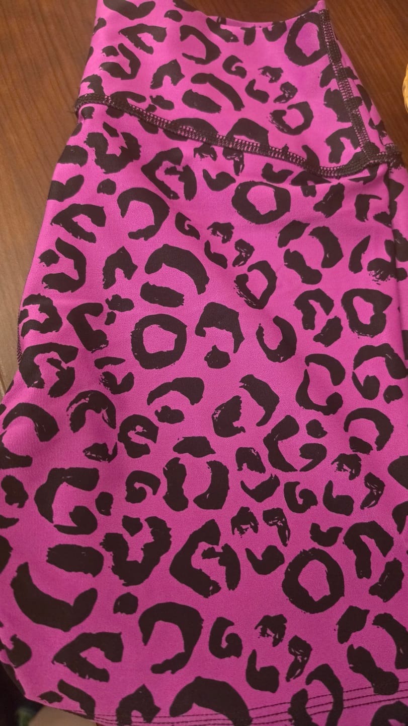 Customer photo review of Ultrabright High Waisted Biker Shorts