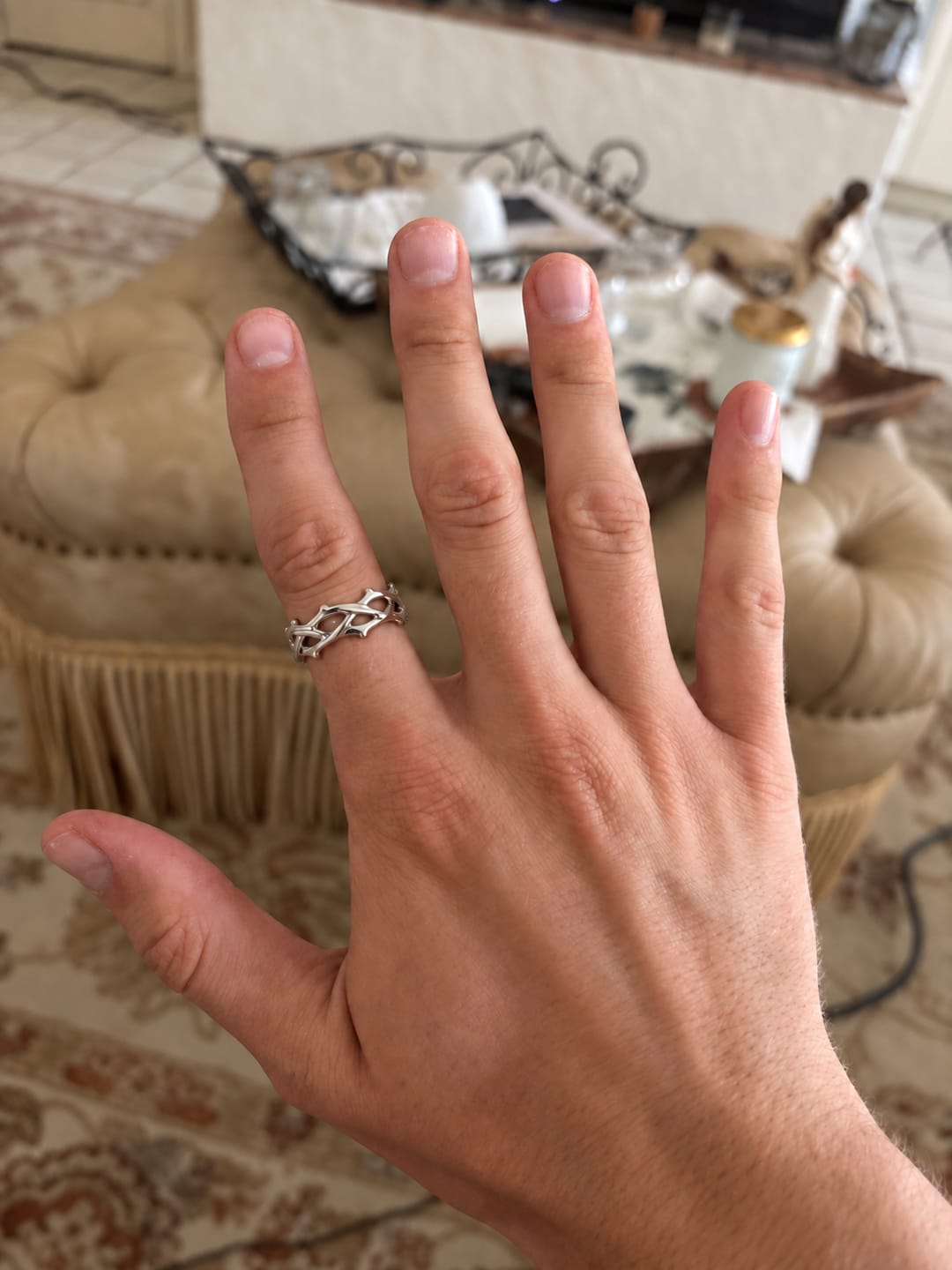 Customer photo review of Crown Of Thorns Ring