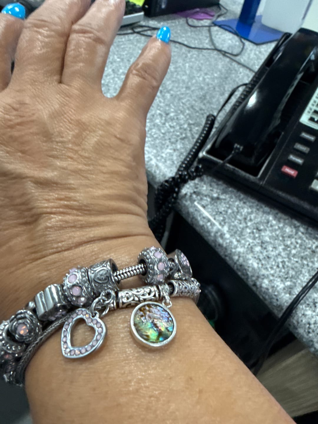 Customer photo review of Birthstone Bracelets