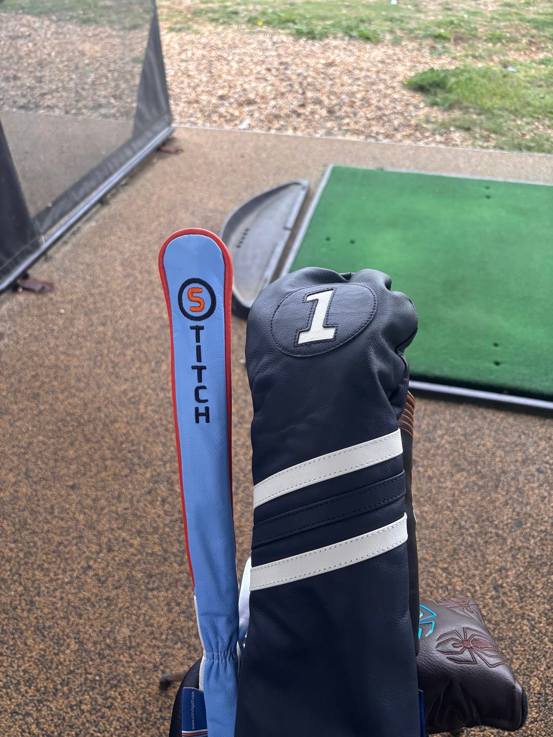 Customer photo review of Monte Carlo Leather Golf Headcover
