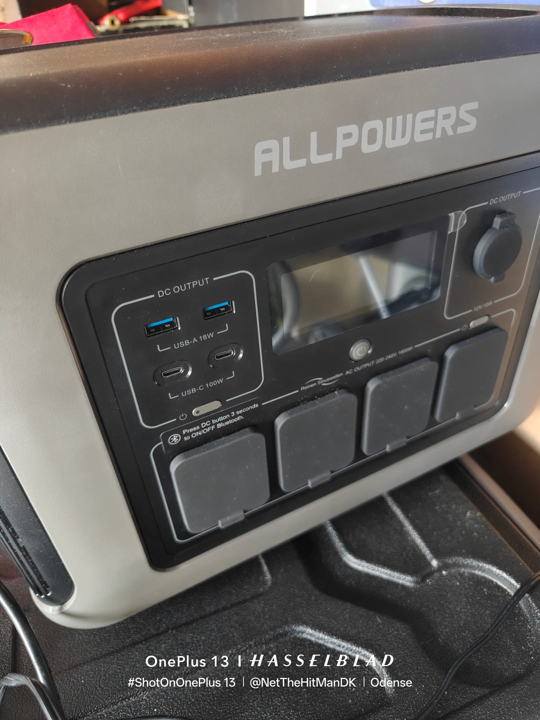 Customer photo review of ALLPOWERS R1500 LITE Portable Power Station 1600W 1056Wh