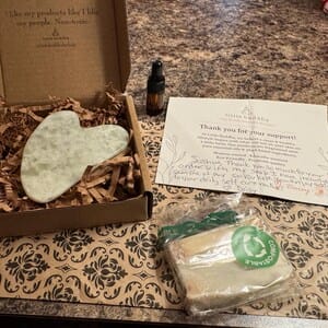 Customer photo review of Calm Face Starter Bundle