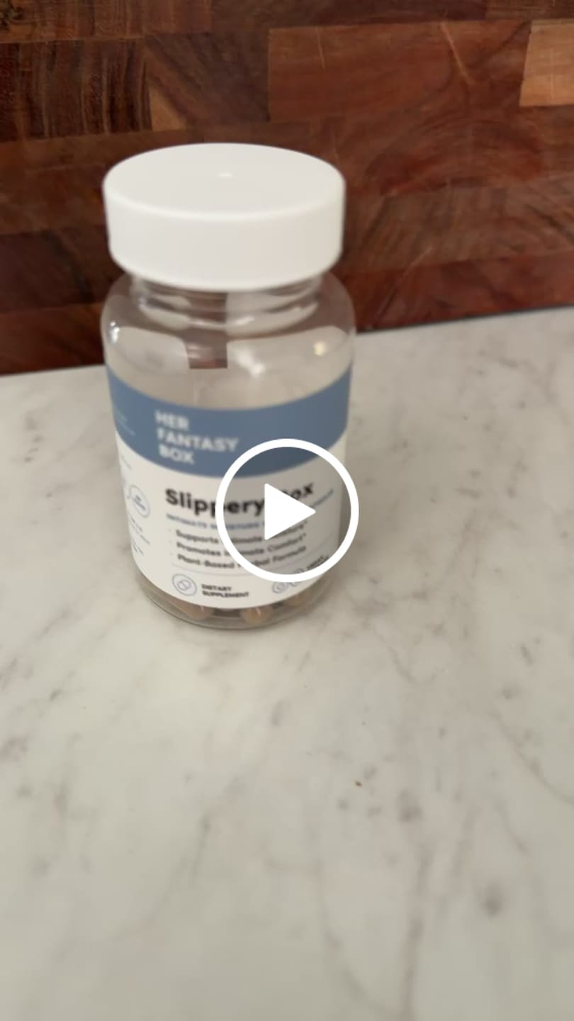 Customer video review of Slippery Box - Extra Moisture Support Capsules