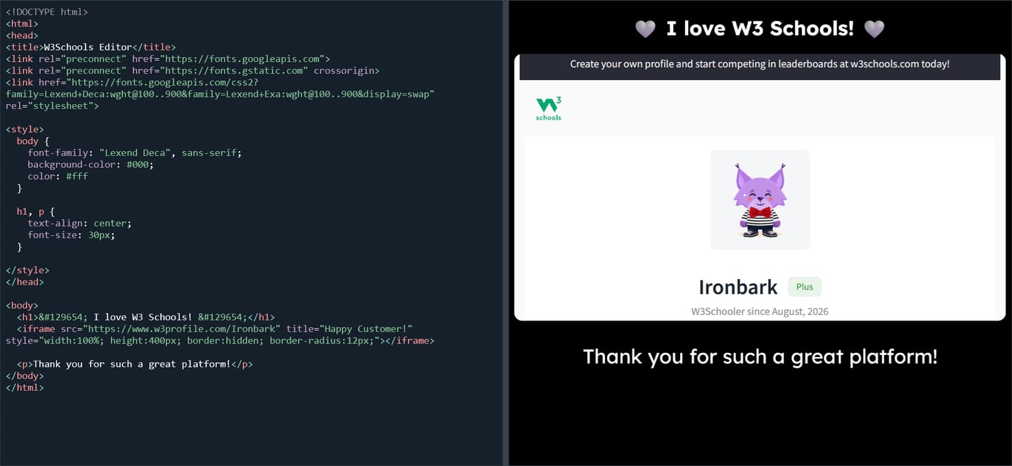 Customer photo review of W3Schools Full Access