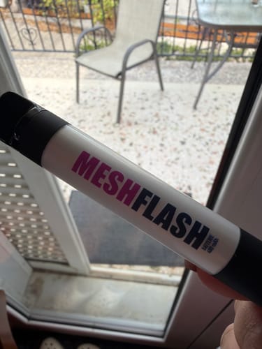 Customer photo review of Mesh Flesh® - Wild Raspberry X 96% SATIVA Blend - 2ml