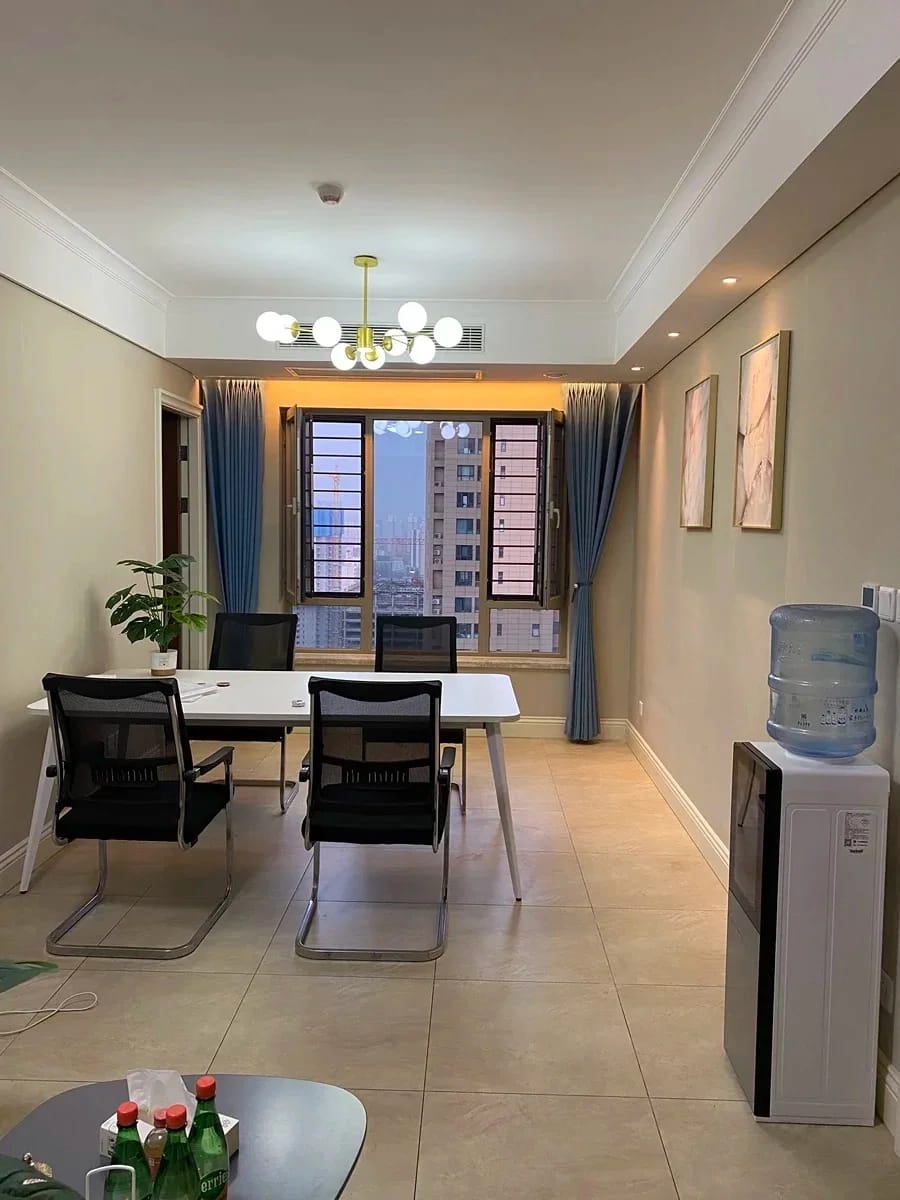 Customer photo review of Glass Chandelier for Bedroom, Branching Arms, 110 cm