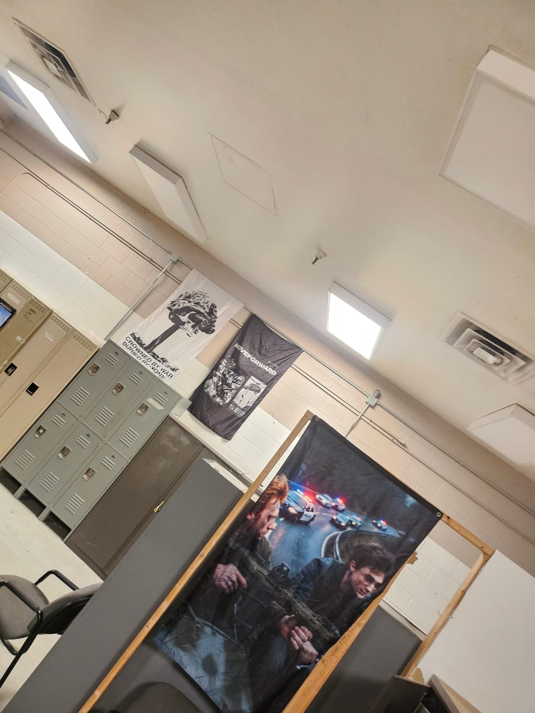 Customer photo review of Move Forward - 3x5 Double Sided Flag