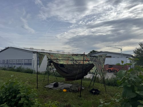 Customer photo review of Turtlebug Camper Hammock Stand