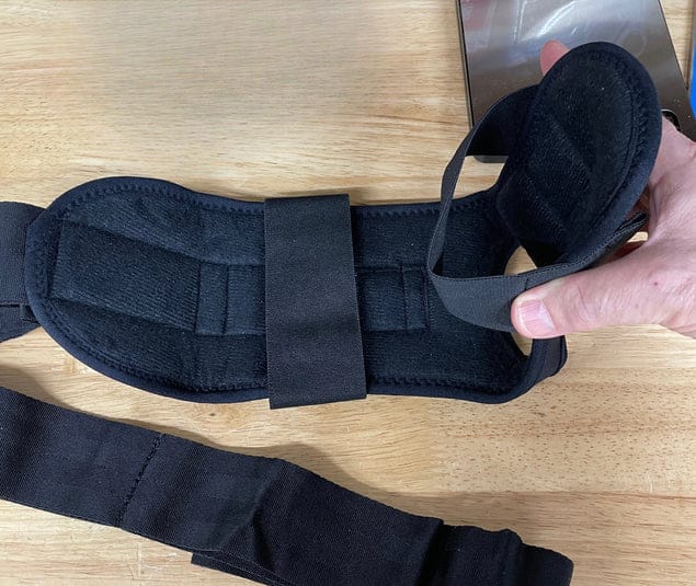 Customer photo review of Relieve Pain In 14 days with the Helvoro Stretching Strap