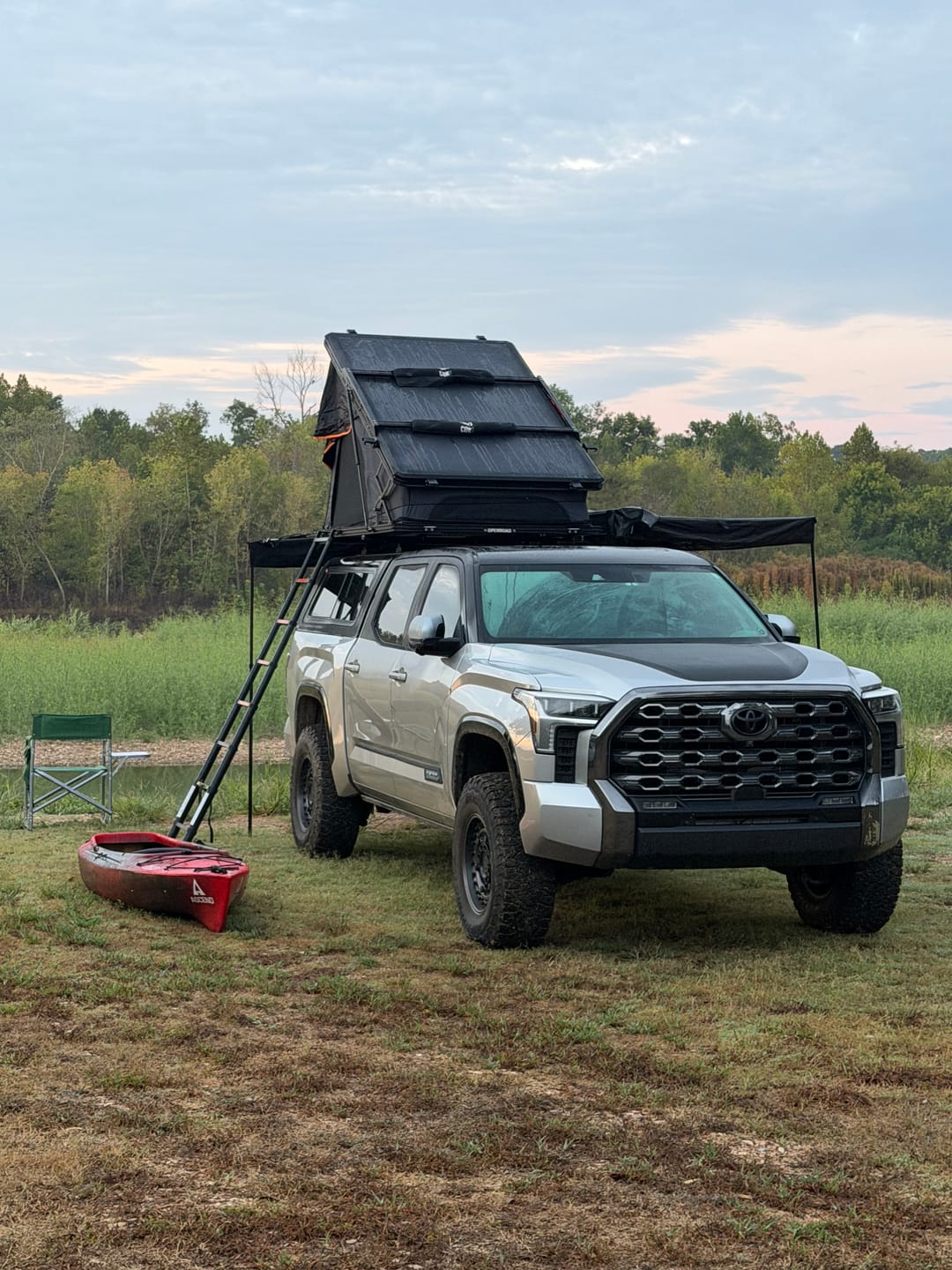Customer photo review of OPENROAD Awning bracket for Vertical Mounting