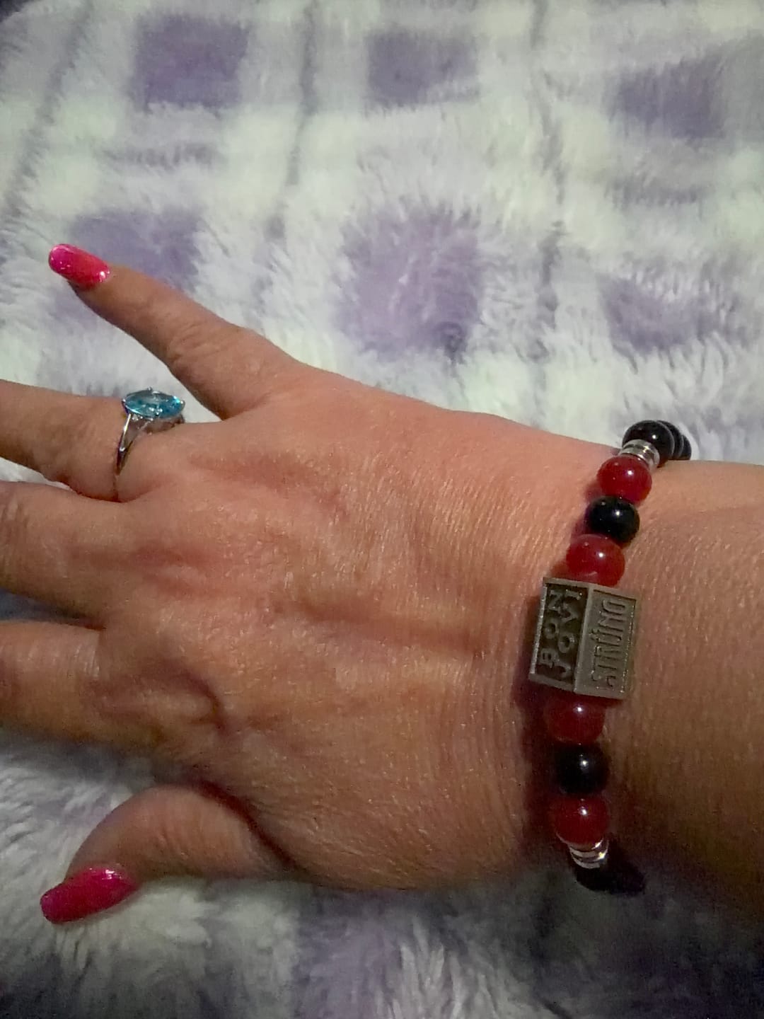 Customer photo review of BON JOVI - "FOREVER" BRACELET