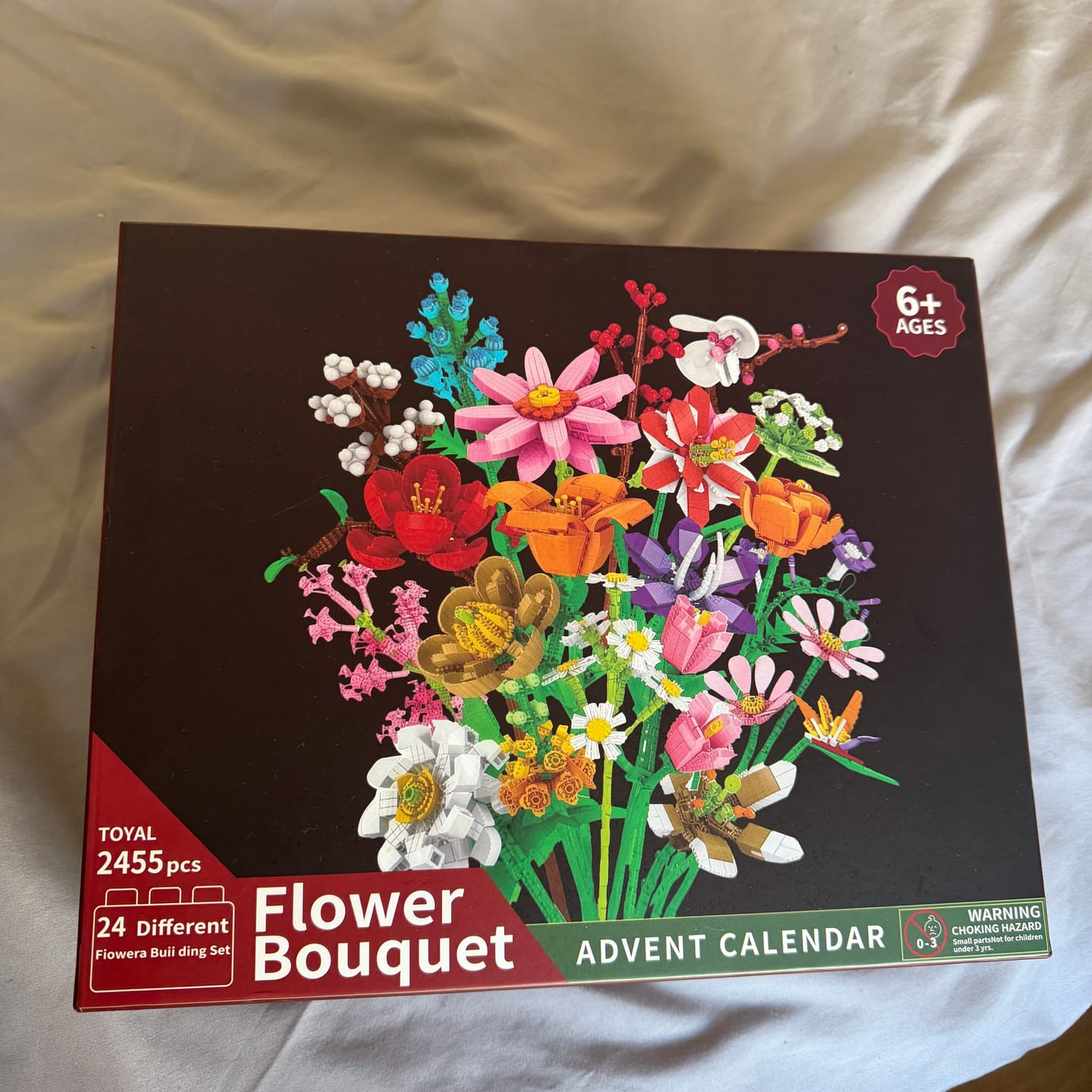 Customer photo review of Floral Advent Calendar
