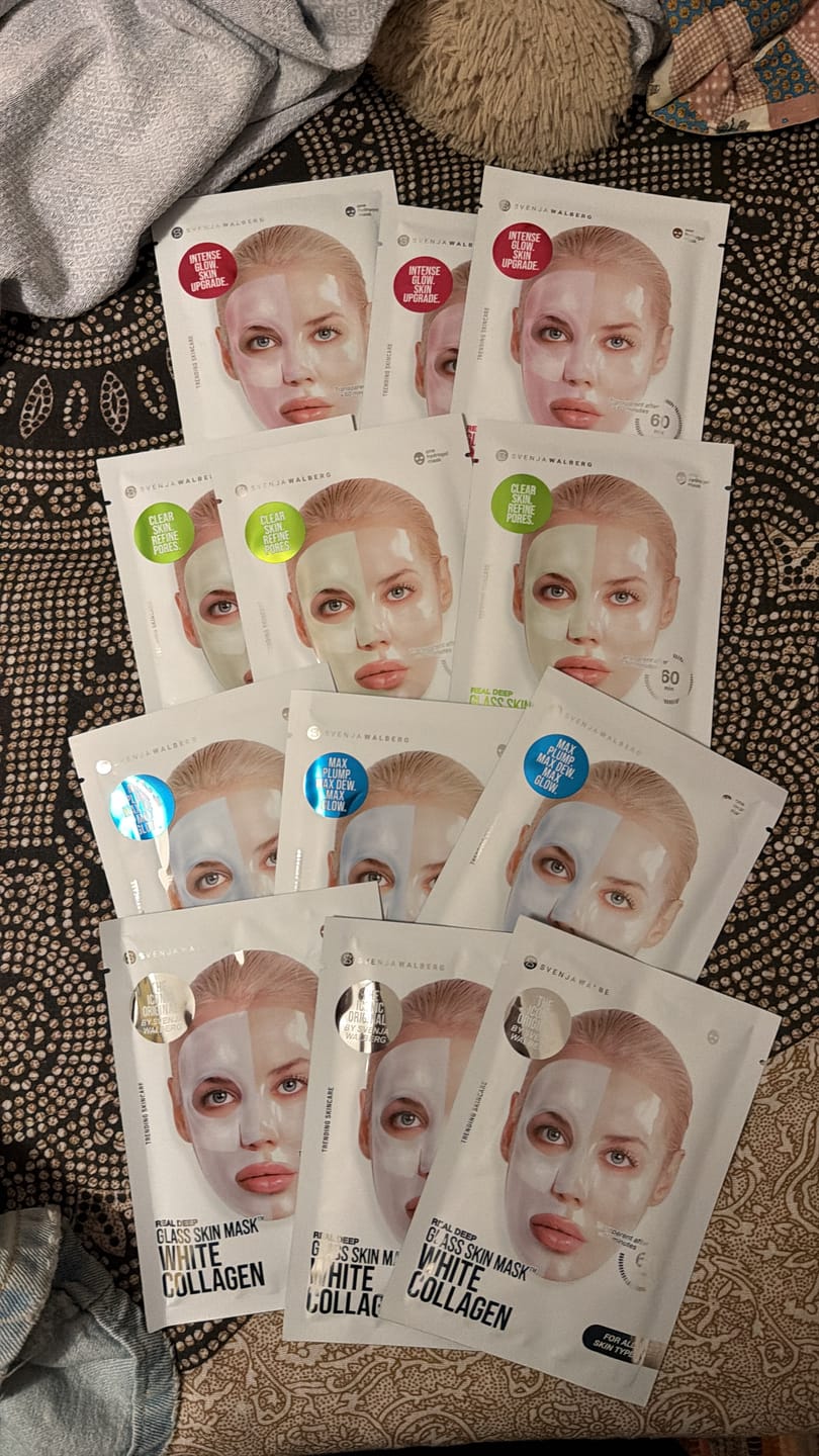 Customer photo review of GlassSkinMask - All in Bundle