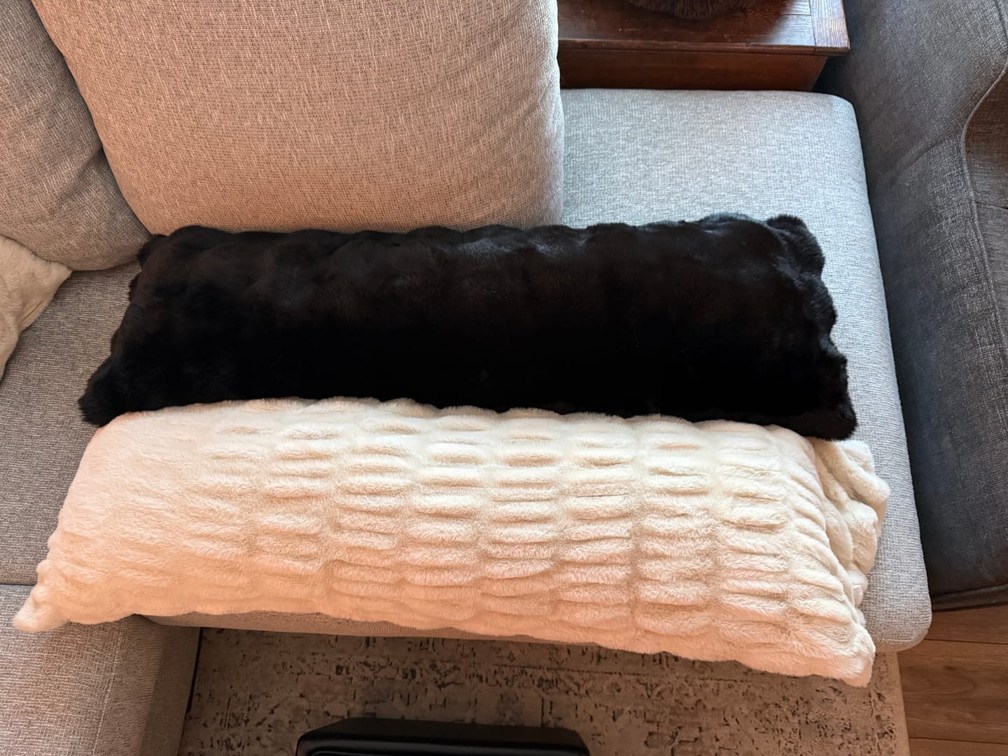 Customer photo review of Hugs Ancient Scroll Sham