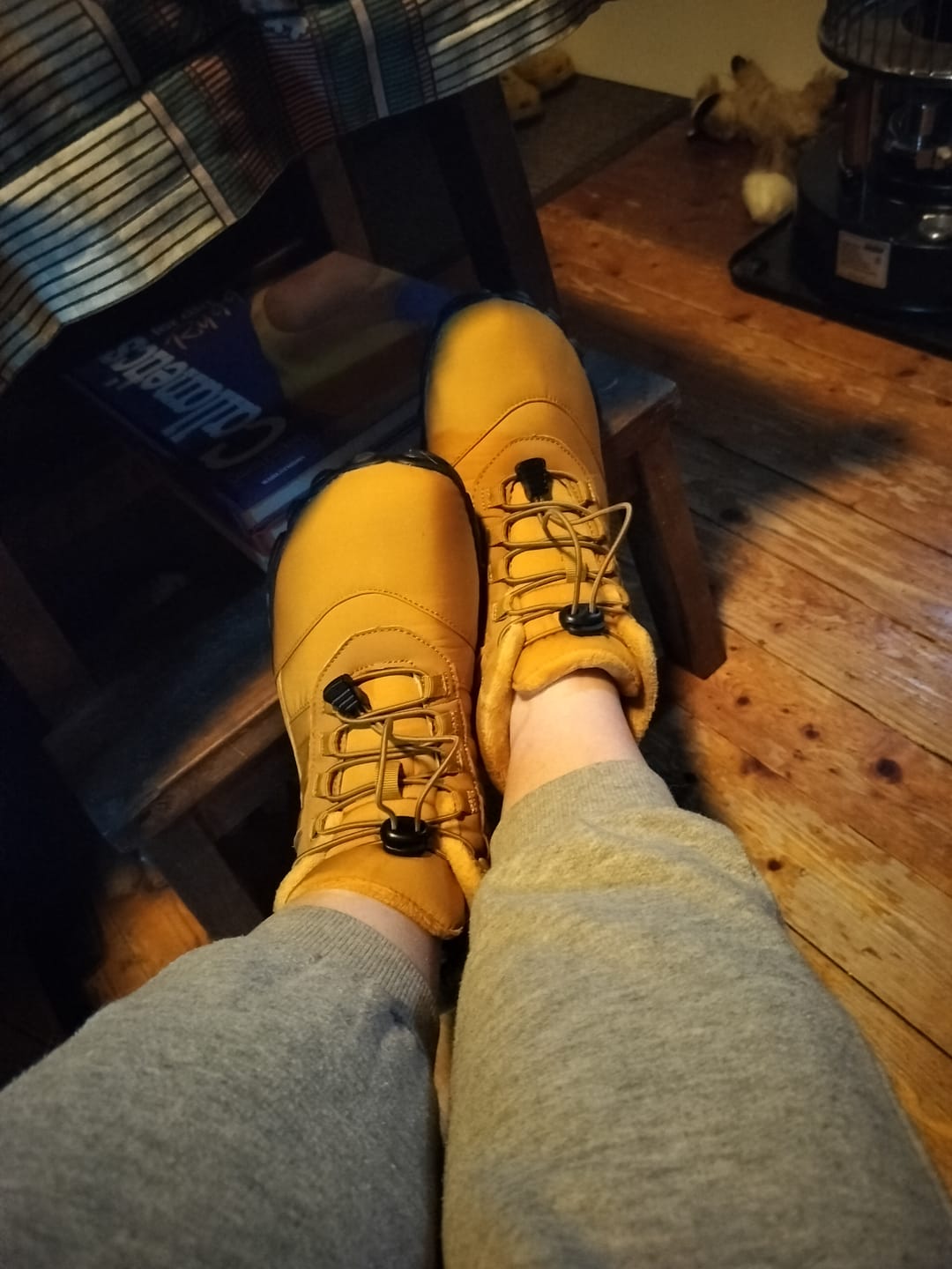 Customer photo review of Feel Your Best All Day With Our All-Weather Grounding Barefoot Shoes